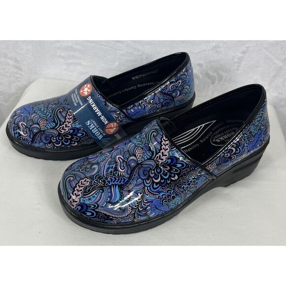 Easyworks by Easy Street Slip Resistant Shoe Multicolor Size 8.5 NEW (no box) - Picture 2 of 8